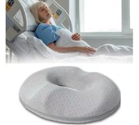 OXFUZZ Cuscino Antidecubito per Anziani, Ciambella Cuscino Sedia Memory Foam, Anello della Sede del Coccige, Cuscino per Seduta Ortopedico per Casa, Auto, Ufficio H