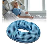 OXFUZZ Cuscino Antidecubito per Anziani, Ciambella Cuscino Sedia Memory Foam, Anello Della Sede Del Coccige, Cuscino per Seduta Ortopedico per Casa, Auto, Ufficio B