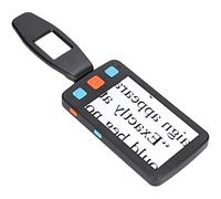 OXFUZZ Lente d'Ingrandimento Digitale Portatile da 5,0 Pollici, Aiuto Elettronico alla Lettura con Zoom 4x-32x con Impugnatura Pieghevole-17 modalità Colore,per Ipovedenti/Bambini/Anziani,Black
