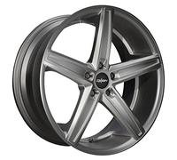 Oxigin 18 concava 7,50 x 18 Offset 45 Bolt Pattern 5,00 x 112.00 Centro foro 57.10 oxachtzehn7518h445s, Argento