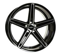 Oxigin 18 concava 9.00 X 21 Offset 43 Bolt Pattern 5,00 x 130,00 Centro foro 71.60 oxachtzehn0921 m43bfphd, Nero Full Polish
