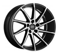 Oxigin 20 Attrazione 9.00 X 20 Offset 15 Bolt Pattern 5,00 x 120.00 Centro foro 76.90 oxzwanzig0920 K115bfphd, Nero Full Polish