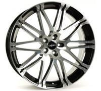 Oxigin - Mattig oxvierzehn9520h35bfp 14 Oxrock, 9.5 x 20 ET35, Alluminio 5 x 112 Nero Completo TÜV Certificato Nota T = Parti TÜV Lucido (Bianco confirmar El Cultivo)