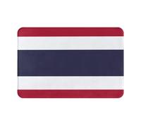 OXKGHHO Tappetino ultra sottile con stampa bandiera della Thailandia, tappeto da ingresso per interni ed esterni, tappetino di benvenuto per porta, decorazione per la casa del patio