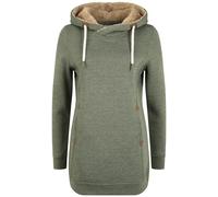 Oxmo Felpa 'Vicky' antracite / verde / verde pastello Donna Oxmo XS antracite / verde / verde pastello