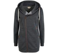 Oxmo Giacca di felpa 'Vicky' grigio scuro Donna Oxmo XS grigio scuro