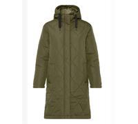 Oxmo Giacca di mezza stagione ' OXBMMBELIS LONG JACKET ' verde scuro Donna Oxmo M