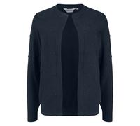 Oxmo Kalotta Cardigan A Maglie Maglieria Fine da Donna, Taglia:L, Colore:Total Eclipse (194010)