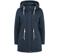 Oxmo Melly Giacca Lunga Parka Giubbini da Donna, Taglia:S, Colore:Insignia Blue (194010)