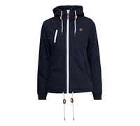 OXMO OXTilda - Giacca da donna con cappuccio, con coulisse, vestibilità regolare, Insignia B (791991), XS