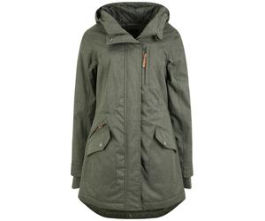 Oxmo Parka di mezza stagione 'Bella' marrone / verde scuro Donna - Abbigliamento - Taglie comode - Giacche Oxmo S