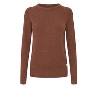 Oxmo Pullover 'MARIA' marrone / marrone sfumato / grigio chiaro Donna Oxmo M