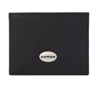 oxmox Leather Portafoglio Protezione RFID Pelle 10.5 cm black (80813-00)