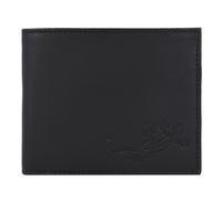 oxmox Leather Portafoglio Protezione RFID Pelle 12 cm nero