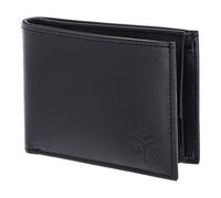Oxmox Pelle portafoglio Leather RFID Protect Pocketbörse Ox 2.0 Embossed Black nero