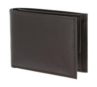 Oxmox Pelle portafoglio Leather RFID Protect Pocketbörse Ox 2.0 Embossed Brown marrone scuro