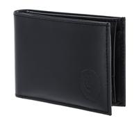 Oxmox Pelle portafoglio Leather RFID Protect Pocketbörse Freedom Lion Embossed Black nero