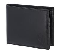 oxmox Leather Portafoglio Protezione RFID Vera Pelle 12 cm grigio