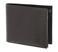 oxmox Leather Portafoglio Protezione RFID Vera Pelle 12 cm grigio