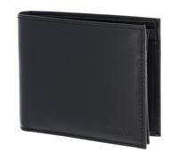 oxmox Leather Portafoglio Protezione RFID Vera Pelle 12 cm nero