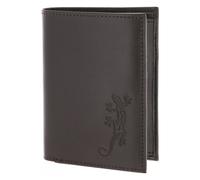 oxmox Leather Portafoglio Protezione RFID Vera Pelle 13 cm grigio