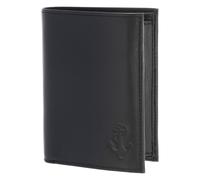 oxmox Leather Portafoglio Protezione RFID Vera Pelle 13 cm grigio