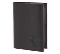 oxmox Leather Portafoglio Protezione RFID Vera Pelle 13 cm grigio