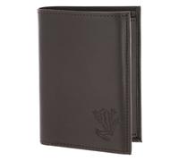 oxmox Leather Portafoglio Protezione RFID Vera Pelle 10 cm grigio