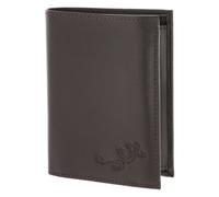 oxmox Leather Portafoglio Protezione RFID Vera Pelle 10 cm marrone