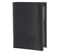 oxmox Leather Portafoglio Protezione RFID Vera Pelle 13 cm nero