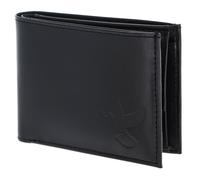 oxmox Leather RFID Protect Freedom Pigeon Embossed Black
