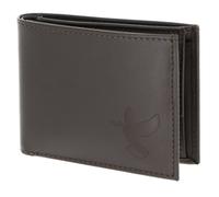 oxmox Leather RFID Protect Freedom Pigeon Embossed Brown