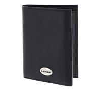oxmox Leather Portafoglio Protezione RFID Pelle 9.5 cm nero