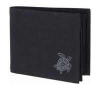 Oxmox portafoglio New Cryptan RFID Protect Querscheinbörse Turtle 2.0 Print Grey Black nero