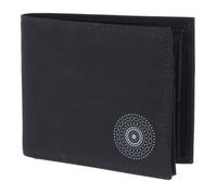 oxmox New Cryptan RFID Protect Circle Bloom Print Grey Black