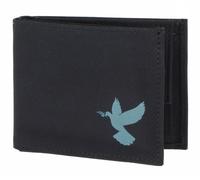 oxmox New Cryptan RFID Protect Freedom Pigeon Print Cyan Black