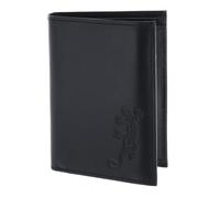 oxmox Leather Portafoglio Protezione RFID Pelle 9.5 cm grigio