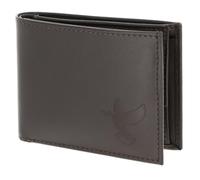 oxmox Leather Portafoglio Protezione RFID Vera Pelle 11 cm marrone