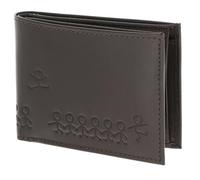 oxmox Leather Portafoglio Protezione RFID Vera Pelle 11 cm verde