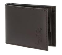 oxmox Leather Portafoglio Protezione RFID Vera Pelle 11 cm marrone