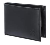 oxmox Leather Portafoglio Protezione RFID Vera Pelle 11 cm grigio