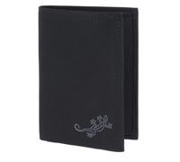 Oxmox portafoglio New Cryptan RFID Protect Kombibörse Lizard 2.0 Print Grey Black nero