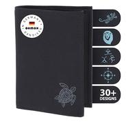 oxmox New Cryptan Portafoglio Protezione RFID 13 cm nero