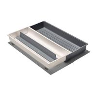 OXO 13322400 Good Grips - Organizer da cucina, in plastica senza BPA, colore: bianco