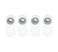 Oxo All Purpose Mollette Magnetiche, Bianco, 21,59 x 10,799 x 3,81 cm, 4 unità