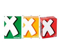 OXO Bundle - 1 x pollo, 1 x manzo e 1 x verdure, confezione da 24 pezzi ciascuno.