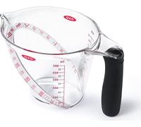 Oxo caraffa graduata 500 ml, angolata in tritan ,misura ml/oz/cups