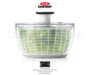 Oxo - Centrifuga Asciuga Insalata grande - ø cm 26,6 - 6,2 litri - in Plastica