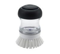 Oxo Good Grip Spazzola con Dispenser, Plastica, Bianco, Taglia Unica