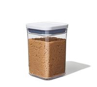 OXO Good Grips 11234000 Contenitore Alimentare POP, Adatto per Zucchero di Canna e Simili, Trasparente, 1 L